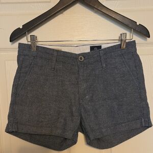 AG Adriano Goldschmied Heathered Denim Like Jean Shorts